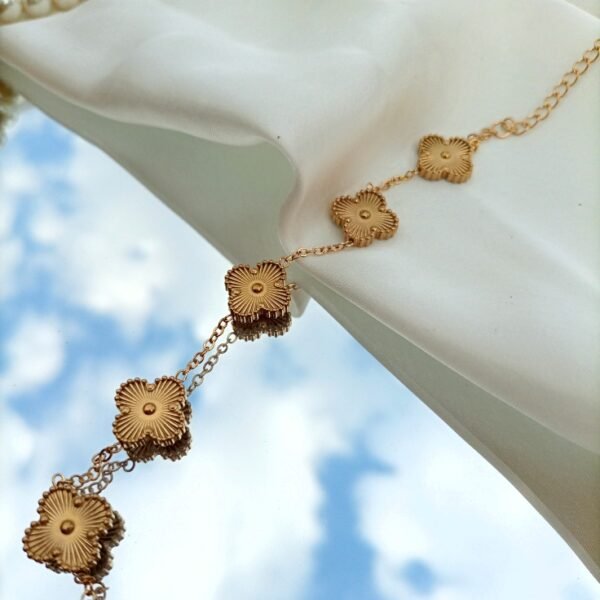 Golden Clover Bracelet