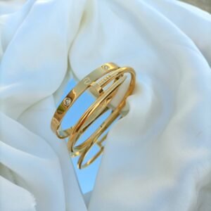Combo Cartier-Style & Nail Bracelet