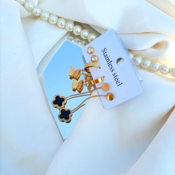 Stainless Steel Earrings Set
