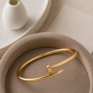 Golden Nail Bracelet