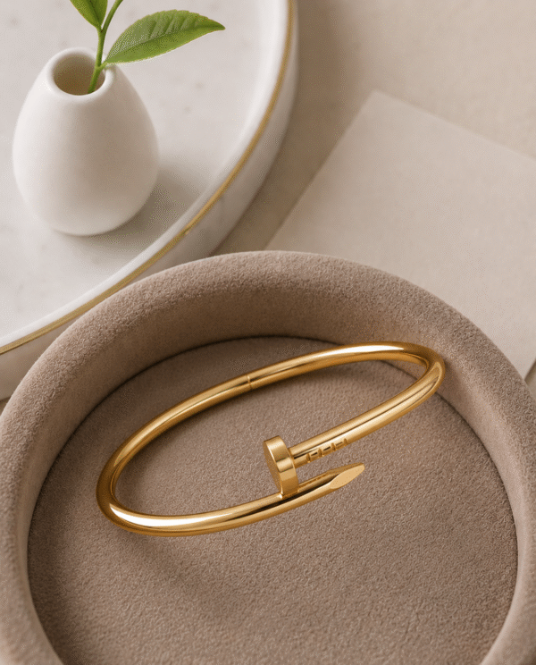 Golden Nail Bracelet