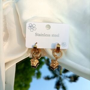 Versace-Inspired Drop Studs