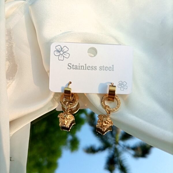 Versace-Inspired Drop Studs