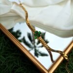 Green Heart Stone Bracelet