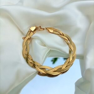Twisted Snake Chain Bracelet