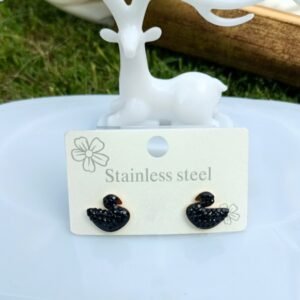 Black Swan Studs