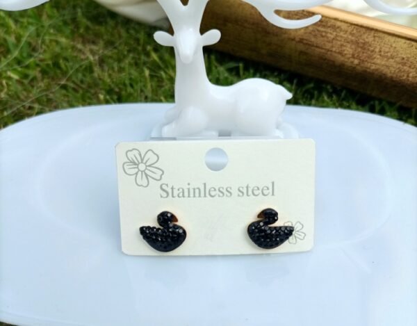 Black Swan Studs