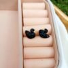 Black Swan Studs