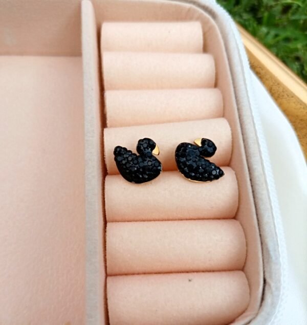 Black Swan Studs