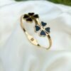 Black Flower Handcuff