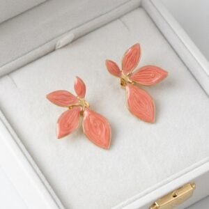 pink-floral-petal-statement-earrings