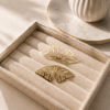 Golden Butterfly Wing Earrings