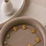 Golden Clover Bracelet