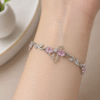 Pink Bow Promise Bracelet