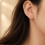 Tiny Heart Studs