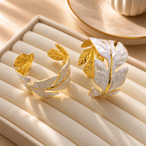 Vintage Leaf Handcuff
