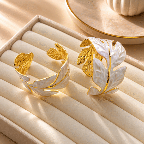 Vintage Leaf Handcuff